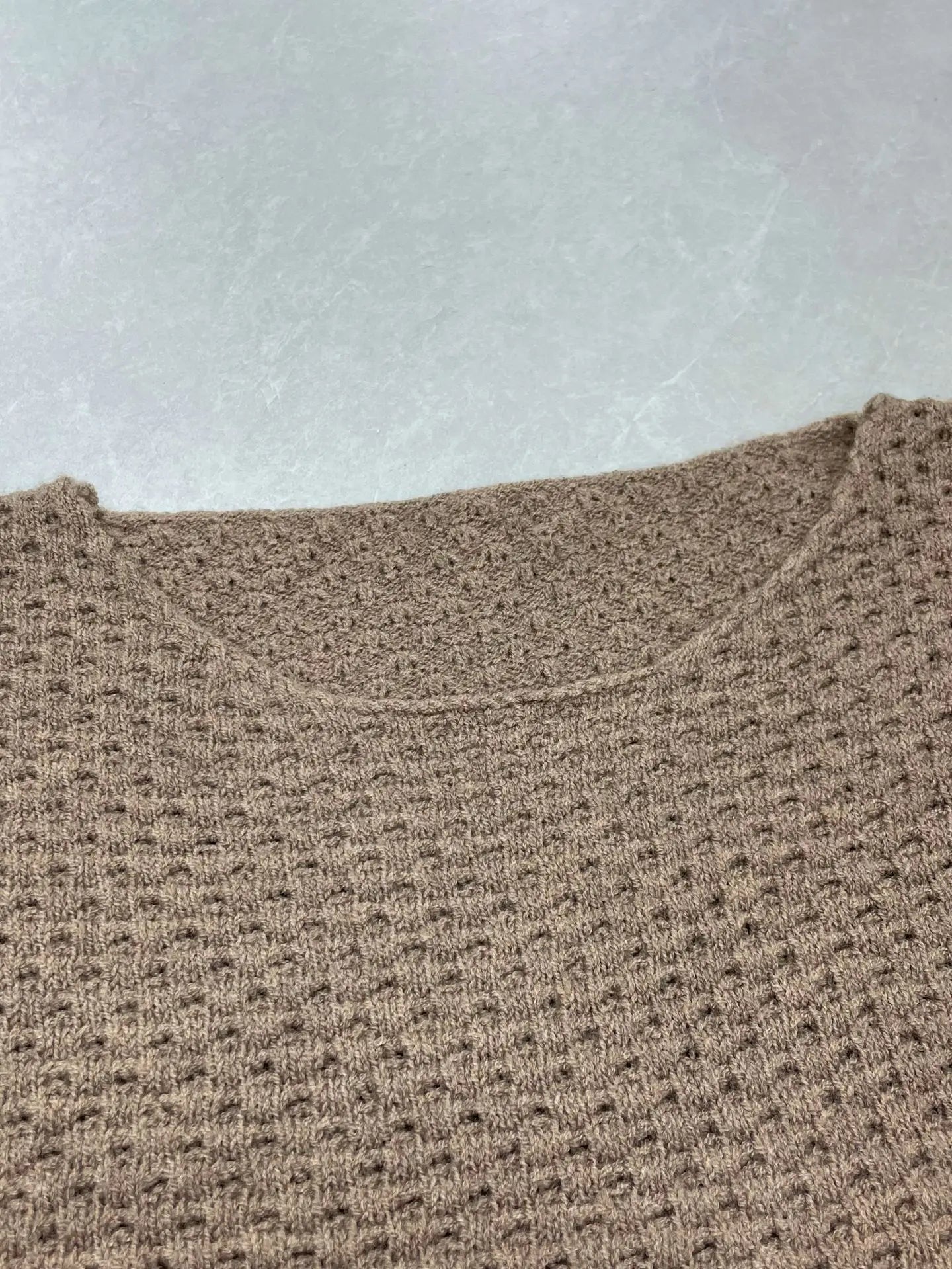 Lantern Sleeve Knit Dress